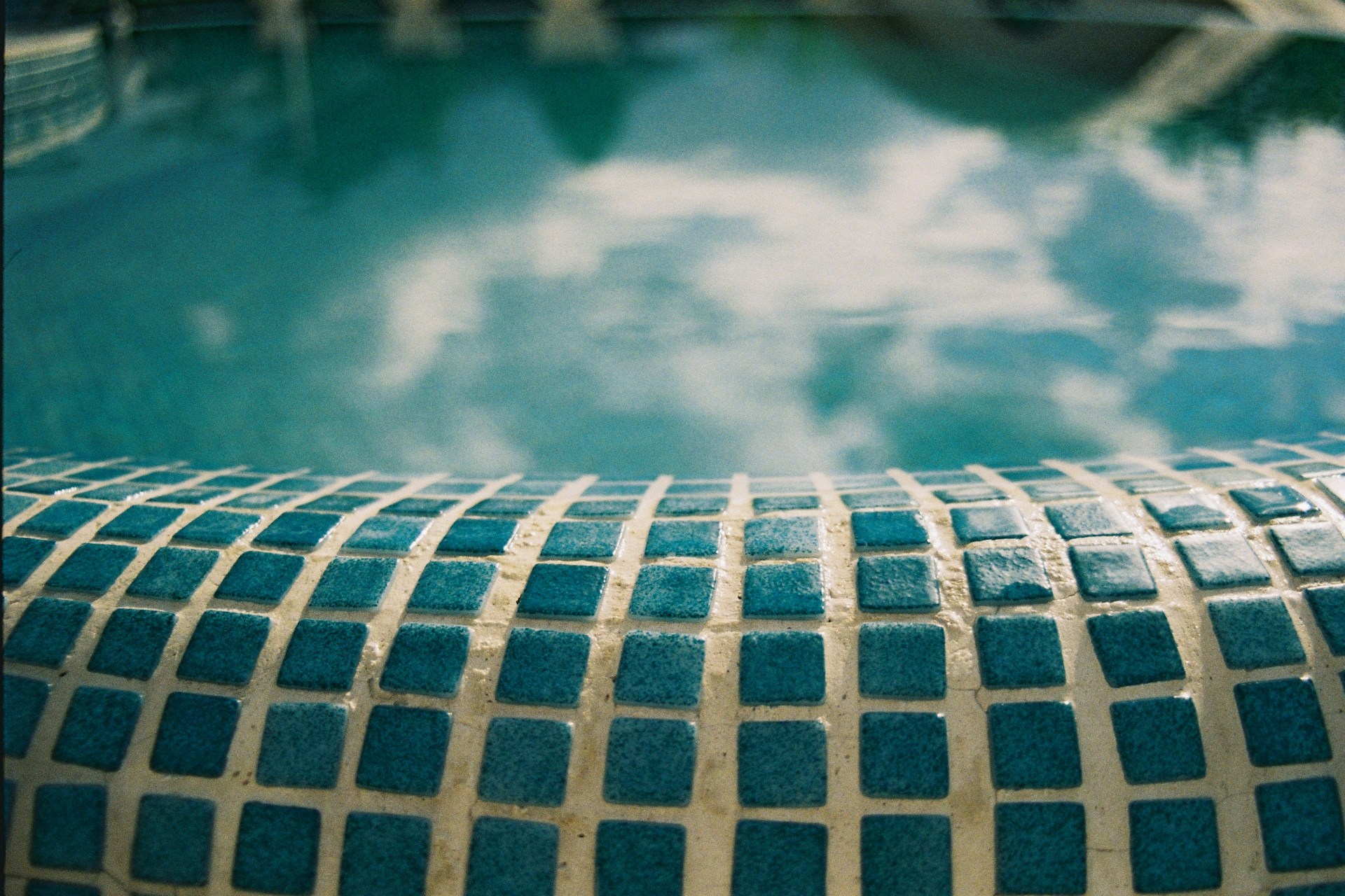 swimming pool close up