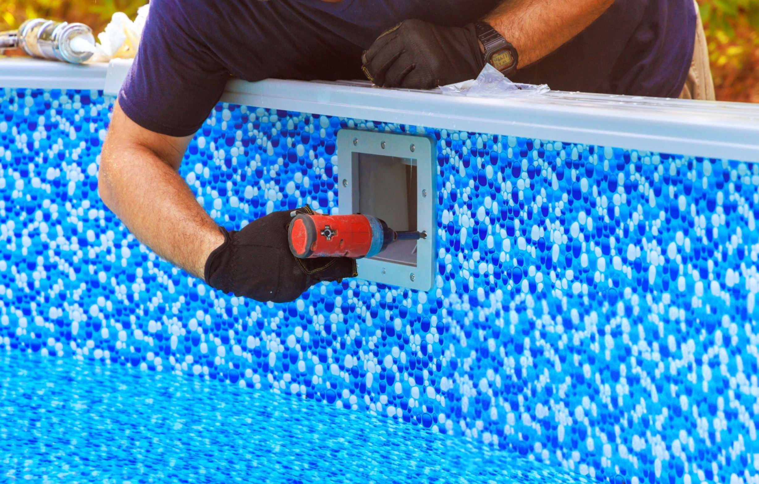 pool skimmer repair