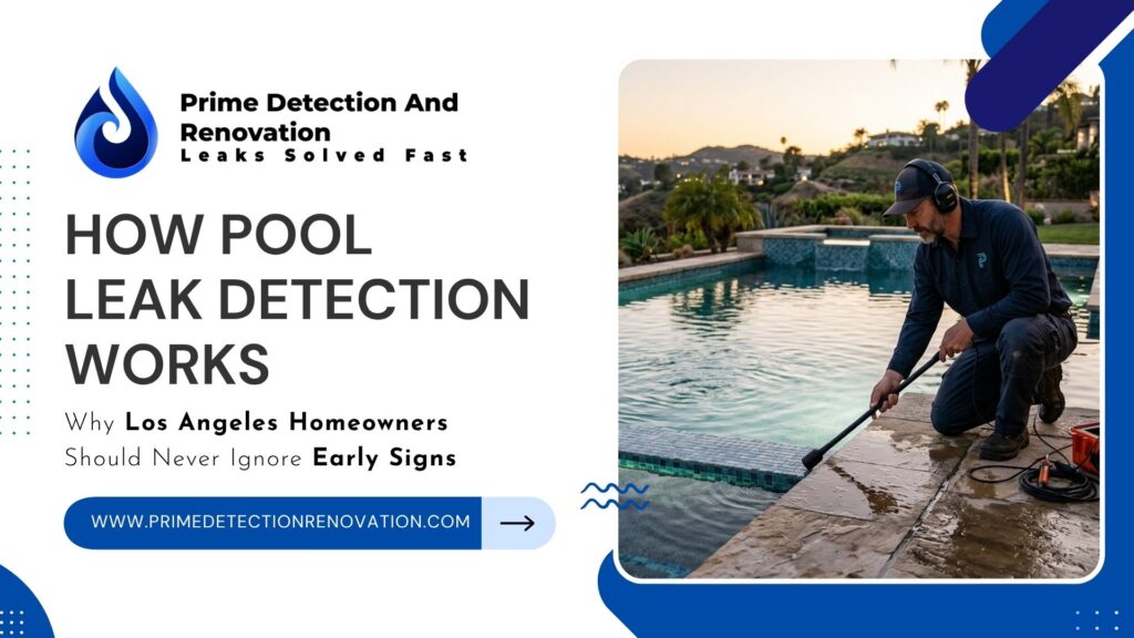 How Pool Leak Detection Works - Prime Leak Detection and Renovation